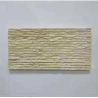 LIGHT YELLOW SAWN CHISELED NATURAL MARBLE STONE TILE