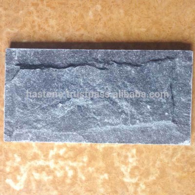 Crystal black mushroom split marble stone