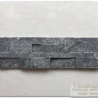 CRYSTAL BLACK LEDGE MARBLE STONE SLATE